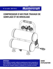 MasterCraft 299-7410-2 Guide D'utilisation