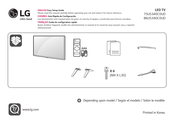 LG 86US340C0UD Guide De Configuration Rapide