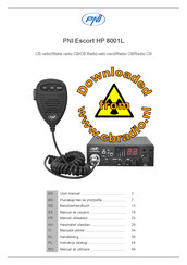 PNI Escort HP 8001L Manuel Utilisateur