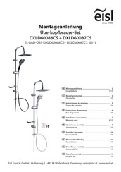 eisl DXLD60088CS Instructions De Montage