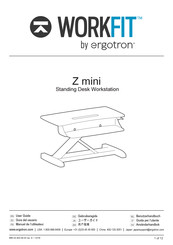 Ergotron WorkFit-Z mini Manuel De L'utilisateur