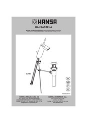 Hansa STELA 5709 Instructions De Montage Et D'utilisation