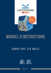 WUITHOM Lokermann GRAND PIPE 270 MULTI Manuel D'instructions