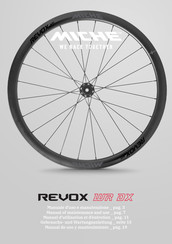 Miche Revox WR DX Manuel D'utilisation Et D'entretien