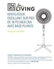 for Living 043-5649-6 Guide D'installation Et D'utilisation