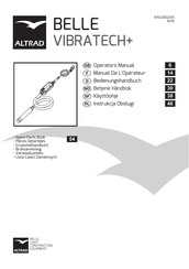 Altrad Belle VIBRATECH+ Manuel De L'opérateur