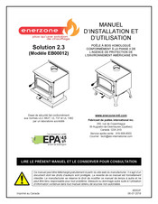 Enerzone EB00012 Manuel D'installation Et D'utilisation