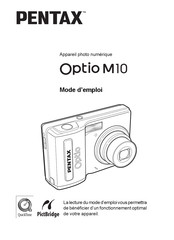 Pentax Optio M10 Mode D'emploi