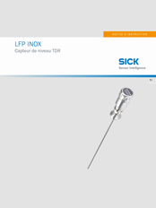 SICK LFP INOX Notice D'instruction