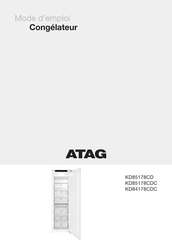 Atag KD85178CDC Mode D'emploi
