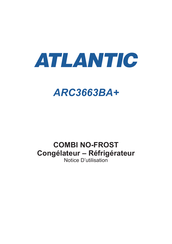 Atlantic ARC3663BA+ Notice D'utilisation