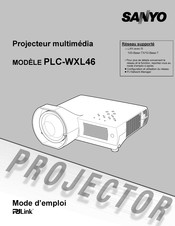 Sanyo PLC-WXL46 Mode D'emploi