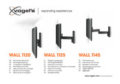 Vogel's WALL 1125 Consignes D'installation