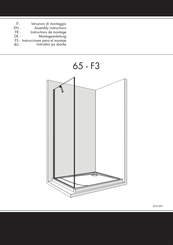 Relax 65-F3 Instructions De Montage