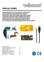 Velleman KSR10/USBN Mode D'emploi