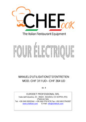 CHEFOOK CHF 364 UD Manuel D'utilisation Et D'entretien