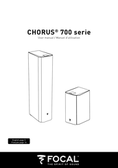 Focal Chorus CC 700 Manuel D'utilisation
