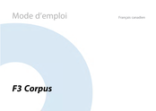 Permobil F3 Corpus Mode D'emploi