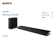 Sony HT-CT370 Guide De Démarrage