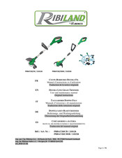 Ribimex RIBILAND PRBAT20/CBSB Manuel D'instructions Et D'utilisation
