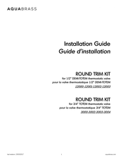 aquabrass 12000 Guide D'installation