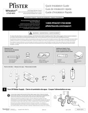Pfister Wheaton GT529-WH1 Guide D'installation Rapide