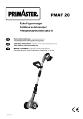 PrimAster PMAF 20 Manuel D'utilisation