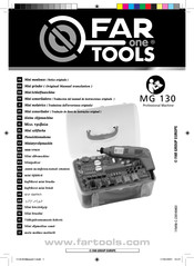 Far Tools MG 130 Notice Originale