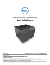 Dell B2360d-dn Guide De L'utilisateur