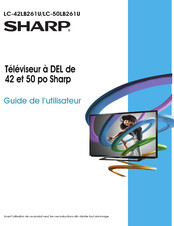 Sharp LC-50LB261U Guide De L'utilisateur