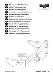 Westfalia 342 063 Notice De Montage Et D'utilisation