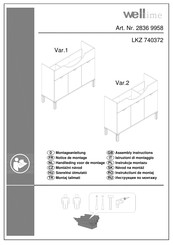 Welltime 2836 9958 Notice De Montage