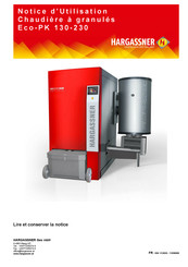 HARGASSNER Eco-PK 150 Notice D'utilisation