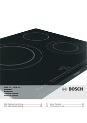 Bosch PIE6 L2 Série Mode D'emploi