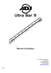 ADJ Ultra Bar 9 Manuel D'utilisation