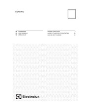 Electrolux EI24ID35Q Guide D'utilisation Et D'entretien