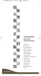 THOMSON ROC3407 Manuel D'utilisation