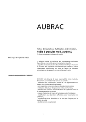 Chinvest AUBRAC Notice D'installation, D'utilisation Et D'entretien