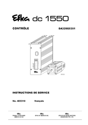 Efka DA320G5351 Instructions De Service