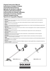 Dolmar MS-335.4 U Instructions D'emploi D'origine
