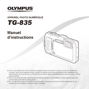 Olympus TG-835 Manuel D'instructions
