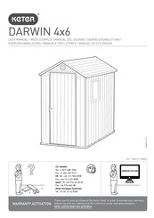 Keter DARWIN 4x6 Mode D'emploi