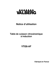 Valberg VTI26-AF Notice D'utilisation