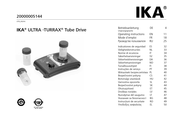 IKA ULTRA -TURRAX Tube Drive Mode D'emploi