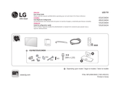 LG 43UV340H Guide De Configuration Rapide