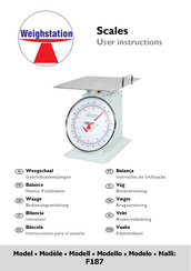 Weighstation F187 Notice D'utilisation