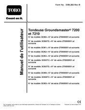 Toro Groundsmaster 7200 Manuel De L'utilisateur