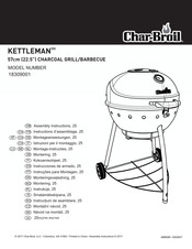 Char-Broil KETTLEMAN 18309001 Instructions D'assemblage