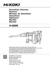 HIKOKI H 45MR Mode D'emploi