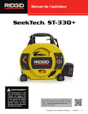 RIDGID SeekTech ST-33Q+ Manuel De L'opérateur